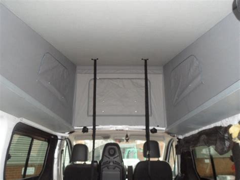 Peugeot Expert MK3 SWB Rear Elevating Campervan Roofs