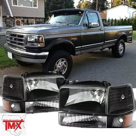 1992 1996 Bronco F150 F250 F350 Faros Delanteros Y Cuartos Cuotas Sin