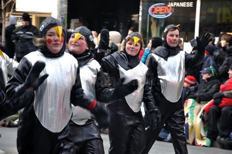 Dressed Up People in the Santa Parade, 2011 Editorial Photography ...