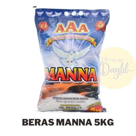 Jual Beras Premium Manna Kg Shopee Indonesia