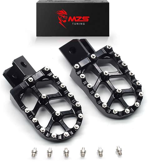 Amazon MZS Dirt Bike Foot Pegs Motocross Footpeg MX Footrest Rest