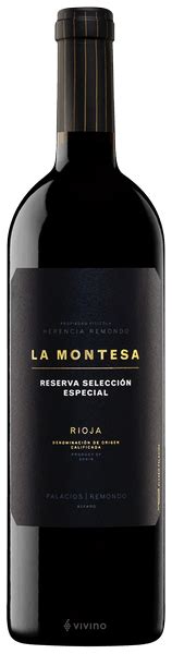 Palacios Remondo Rioja Reserva Selección Especial La Montesa Vivino US