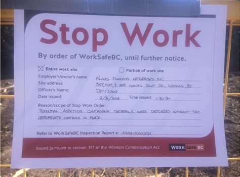 Stop Work order at George site remains in place – The Coast Clarion