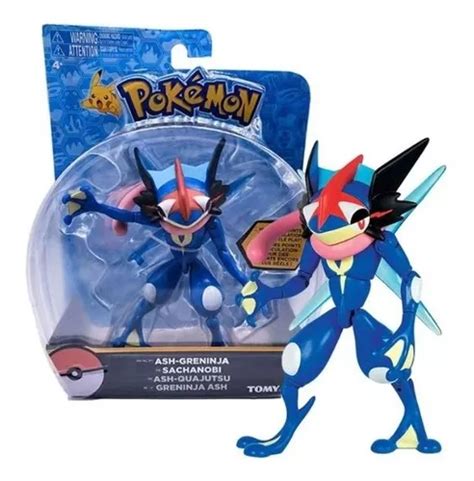 Ash Greninja Pokemon Articulado 15cm Original Tomy B52a