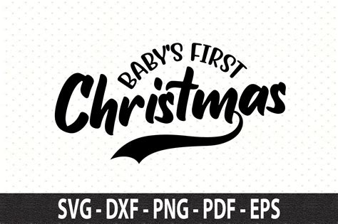 Babys First Christmas Graphic By Orpitasn · Creative Fabrica