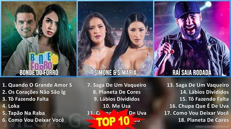 B O N D E D O F O R R Mix Maiores Sucessos Top Latin Music Youtube