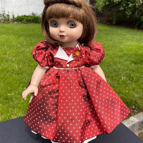 Marie Osmond Adora Belle Limited Christmas Red Dress Doll 2001 Vinyl 15 Mercari