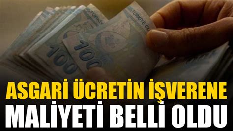 Asgari Cretin I Verene Maliyeti De Belli Oldu