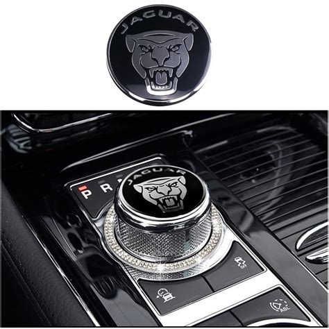 Pursuestar Gear Shift Knob Cm Cover Center Control Switch Decal Trim