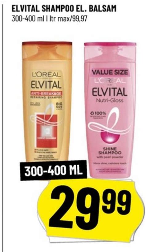 Loreal Elvital Balsam L Vbjerg Marts Alle Tilbudsavis