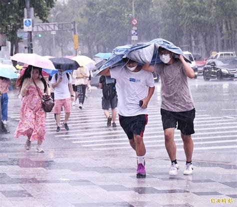 今各地午後防雷雨 卡努外圍環流週二起影響北台灣 生活 自由時報電子報