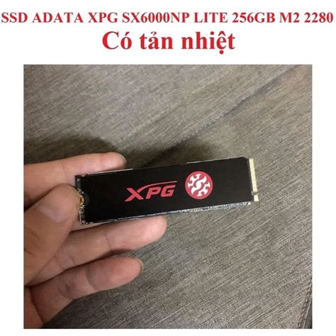 Ổ cứng SSD ADATA XPG SX6000NP LITE 128G M2 NVMe 2280 có tản nhiệt chuẩn ...