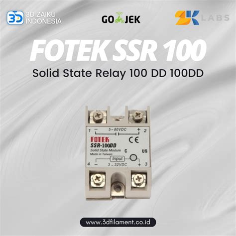 Jual Fotek Ssr Solid State Relay Ssr Dd Ssr Dd Jakarta Barat