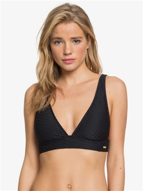 Golden Breeze Top De Bikini Triangular Alargado Para Mujer Roxy