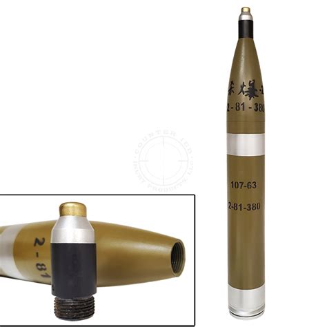 107mm Type 63 Chinese HE Rocket - Inert Replica - Inert Products LLC