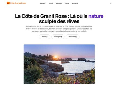 Cote De Granit Rose Le Chateau De Costa R S