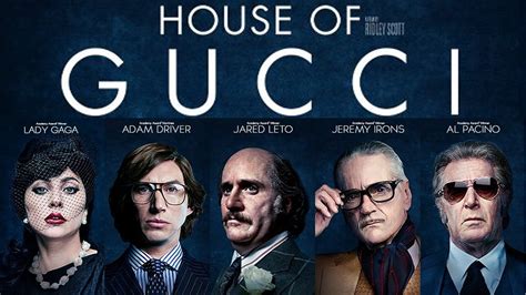 Fashionable 'House of Gucci' Posters Feature Gaga Characters - METAFLIX