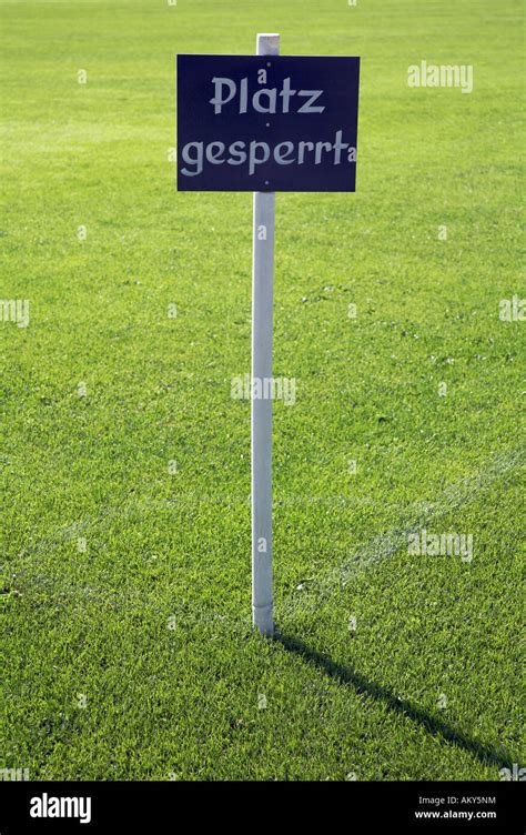 Germany, Bavaria, Soccer Field Stock Photo - Alamy