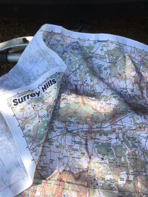 Surrey Hills Map Splashmaps