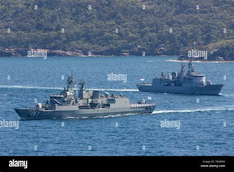 Hmas Stuart Ffh Anzac Class Frigate Of The Royal Australian Navy