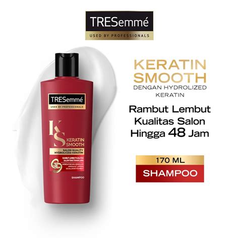 Jual Tresemme Shampoo Keratin Smooth Rambut Lembut 48 Jam With