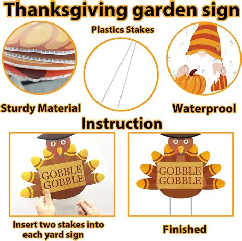 Maple Thanksgiving Yard Signs Review - Discover Awesome Products