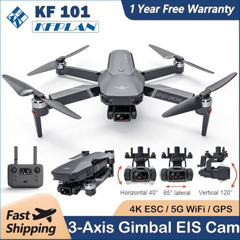 SJRC KF101 4K Drone 3 Axis Gimbal Professional EIS Camera 5G WIFI FPV