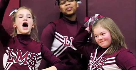 Cheerleader Down Syndrome Elite Readers