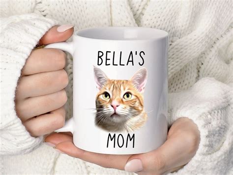 Custom Cat Mug Personalized Mug Custom Cat Mom Mug Pet Memorial Ts