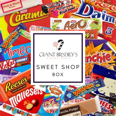 Sweet Shop Box Giant Bradleys Online Sweet Shop