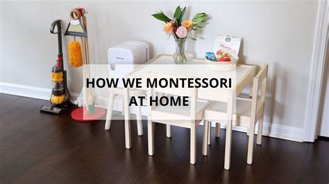 Montessori Home Tour How We Montessori At Home Youtube