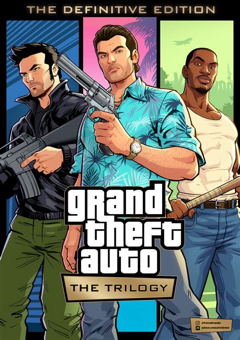 Патрик Браун и Gta Trilogy — Definitive Edition