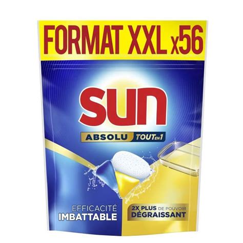 Sun Absolu Tout En Tablettes Lave Vaisselles D Graissant X