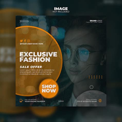 Premium Psd Fashion Sale Instagram And Social Media Post Design