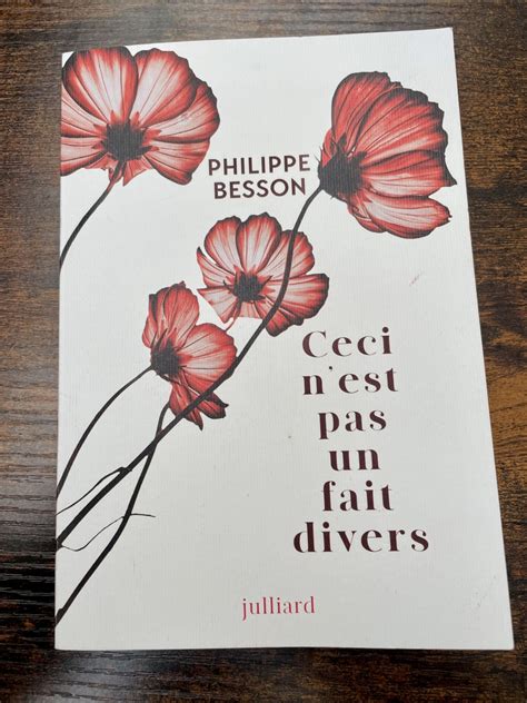 Ceci Nest Pas Un Fait Divers De Philippe Besson La Bibliothécaire