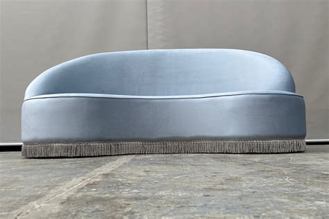 Classic Modern Curved Sofa Mark Alexander Design