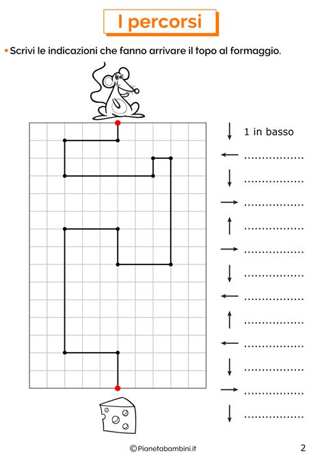 I Percorsi Schede Didattiche Per La Scuola Primaria Pianetabambini It