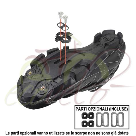 Tacchette Placchette Fpd Sgancio Rapido Compatibili Shimano Spd Pedali