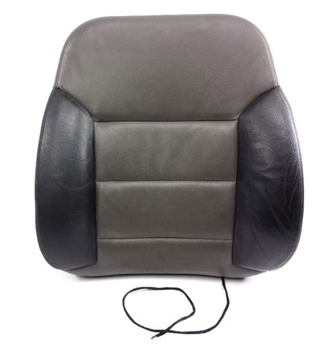 Driver Front Seat Backrest Cover Foam 01 05 Audi Allroad Black Gray