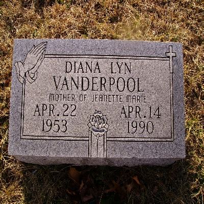 Diana Lyn Martin Vanderpool 1953 1990 Homenaje De Find A Grave