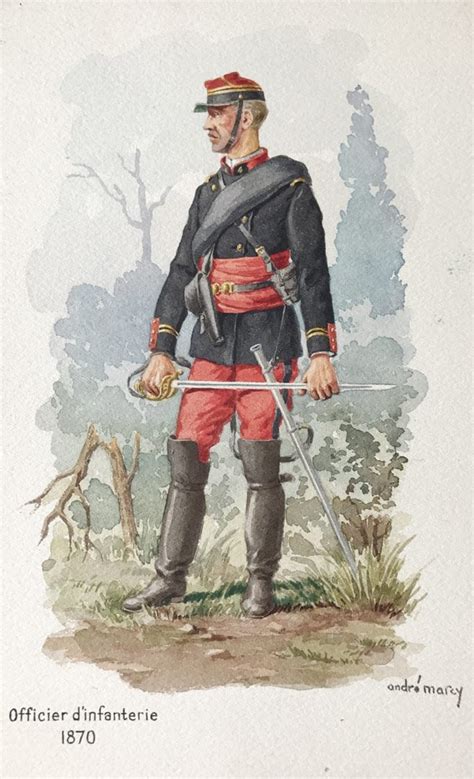 Les uniformes de l armée française de 1830 à 1870 Armée de l Histoire