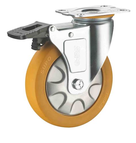 Supo Best Selling Wheel Industrial Caster For Trolley Medical Equipment