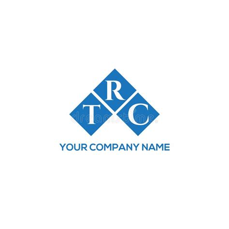 TRC Letter Logo Design on White Background. TRC Creative Initials ...