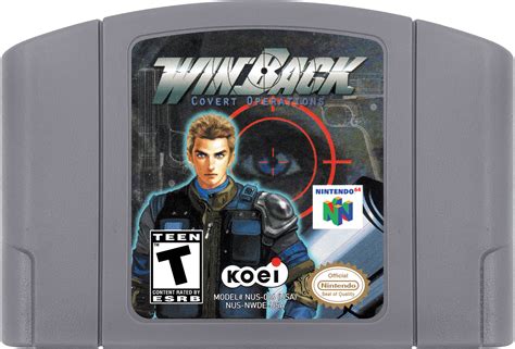 N64 Operation Winback Cart Only Doorway To Dorkness