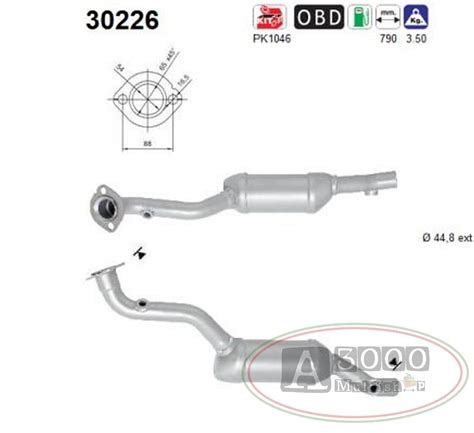 Catalizzatore Dfc Dacia Sandero I V Cc Kw Cv D F