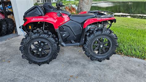 33s On 2023 Outlander Xmr 700 Can Am Fender Trimming Mods And Testing