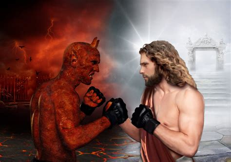 God vs Devil Wallpaper - WallpaperSafari