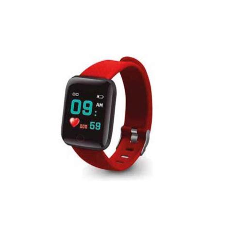 Tecnolab Smartwatch Touch Fitness Cardio Bluetooth Rojo