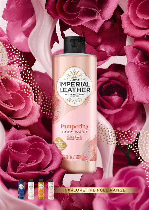 Imperial Leather Pampering Body Wash Mallow And Rose Milk 500ml Imperial Leather