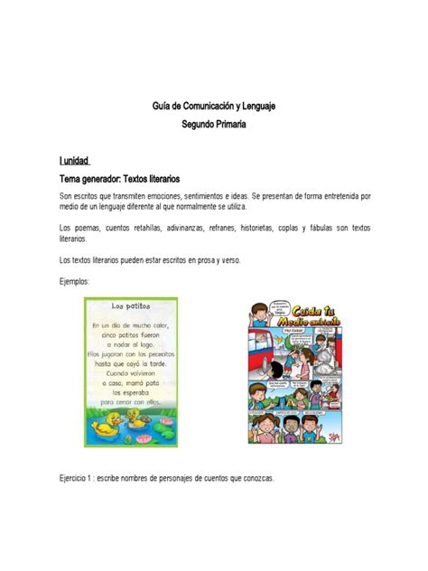 Guía De Comunicación Y Lenguaje I Unidad Pdf Comunicación Sustantivo